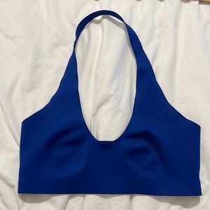 Free people size small blue sports bra/ active wear